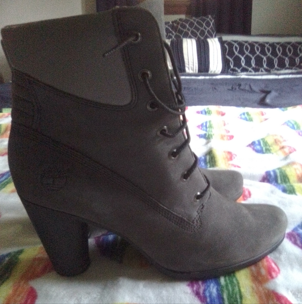 Timberland heeled boots